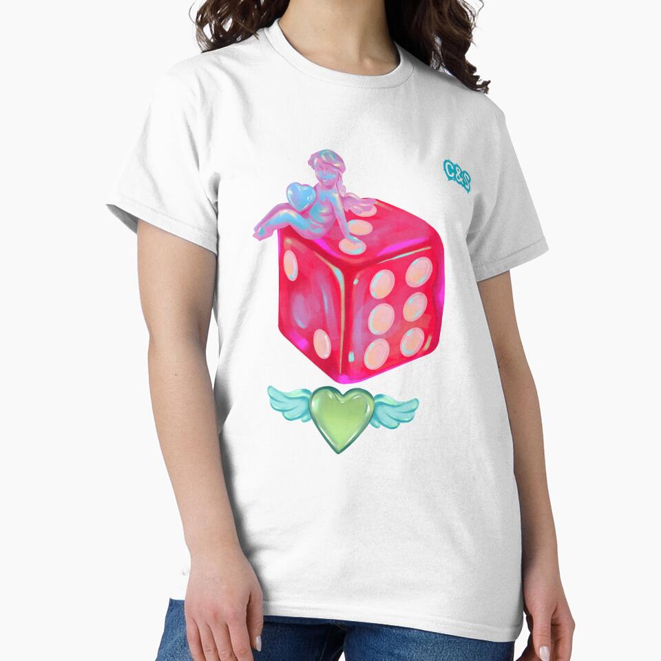 Minimal Heart T-Shirt – Romantic Love Tee for Couples & Valentine’s Day by Fastdesignerr
