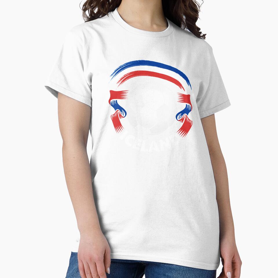 Iceland Football  Soccer Fan Flag by ockshirts