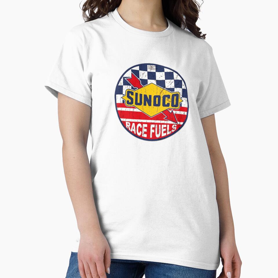 Vintage Sunoco Race Fuels Sign by PIXEL POP DESIGNS - Beyond the Norm!