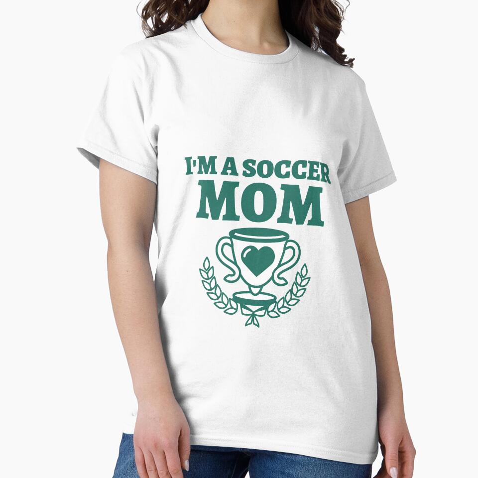 I' m A Soccer Mom by Soft Bloom Shop