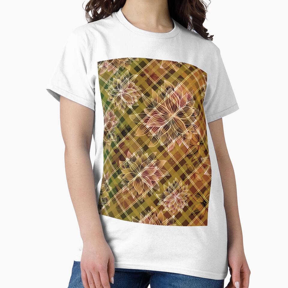 Plaid Floral by Talip Memis