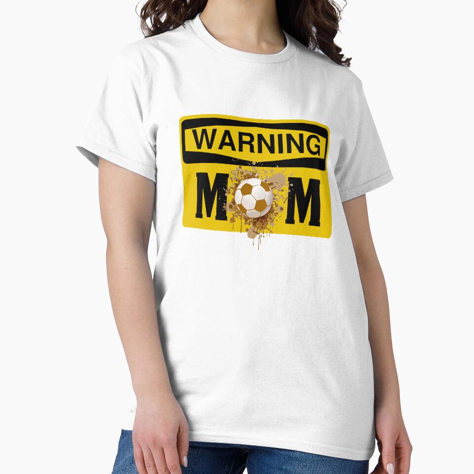 Soccer Mom Shirts Warning Soccer Mom by drwigglebutts