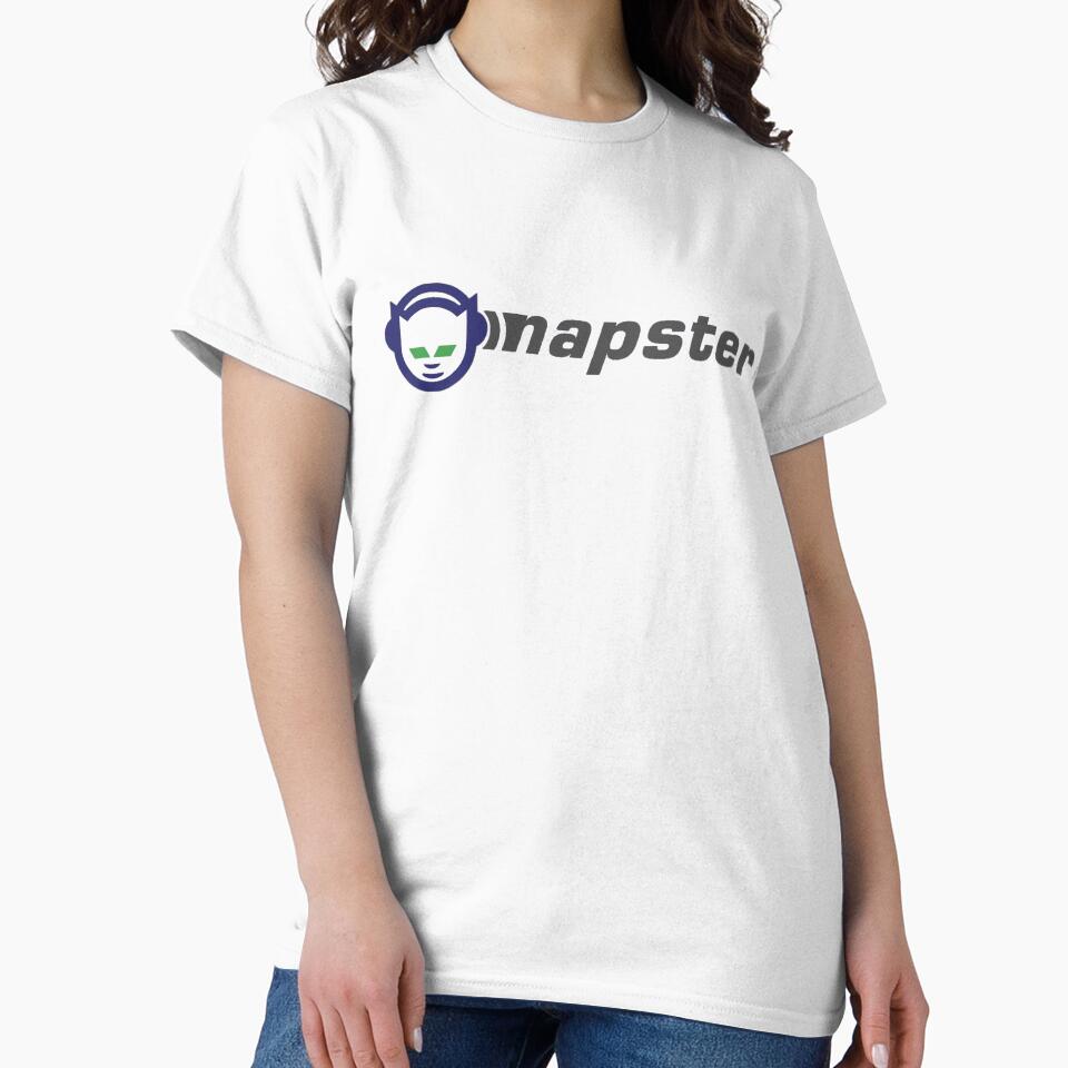Retro Napster Logo T-Shirt – The Internet Revolution Returns by Assassins Guild Trading Co.
