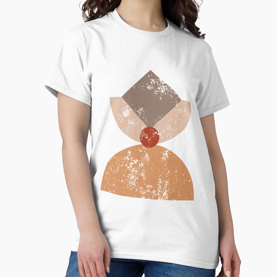 Geometric Boho Art Prints in Earthy Tones by BesideStyles