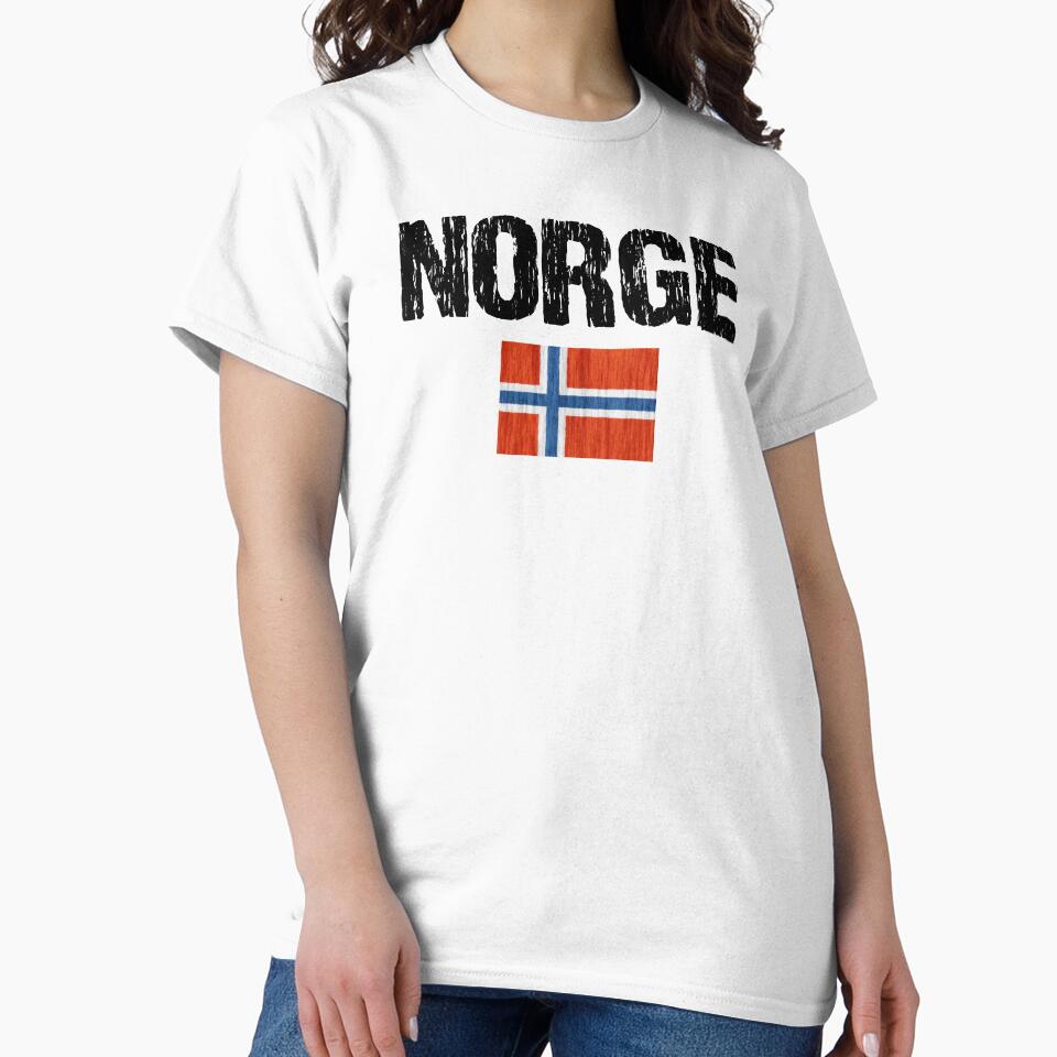 Norge Norway Flag Distressed by Nirvanibex