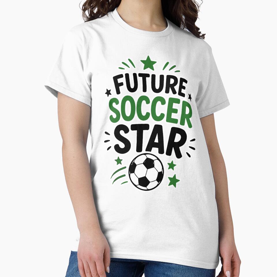 Future Soccer Star – Kids Soccer Player Gift by Gift Phrase Studio