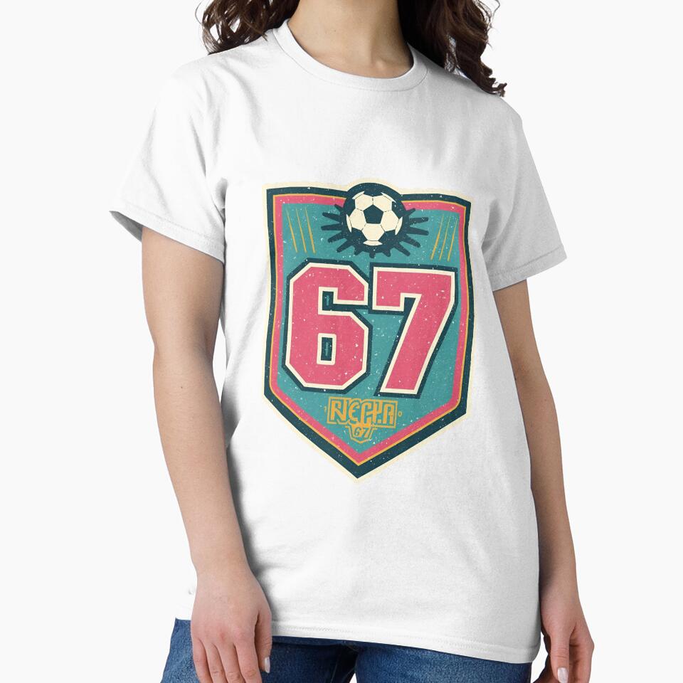 Retro Rio 67 Soccer Badge by PixelKickr