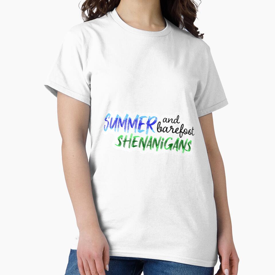 Summer And Barefoot Shenanigans Sticker by Marianna's Meraki