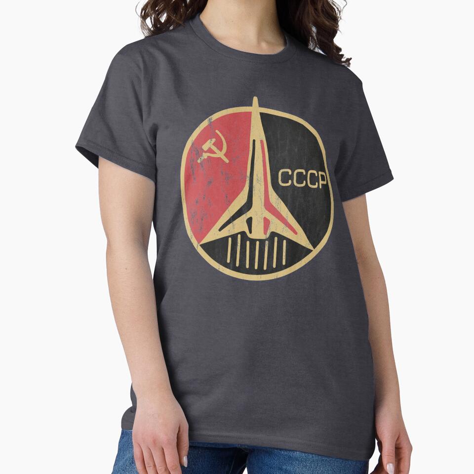 Retro Cosmonaut Mission Badge by Unhinged Heather