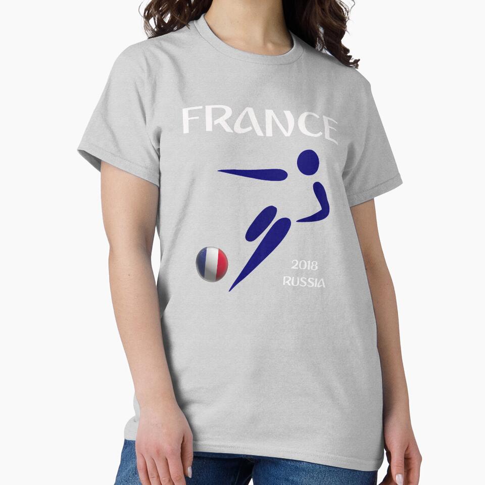 France 2018 Russia Soccer Design by CrookedCreek