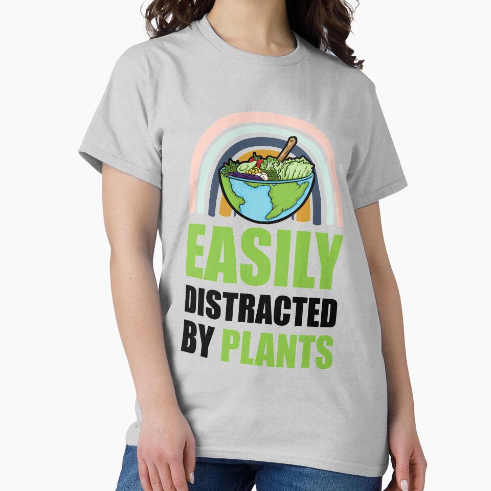 Easily Distracted By Plants Gardener Gift Gardening Garden R SK by andregiftshopzz