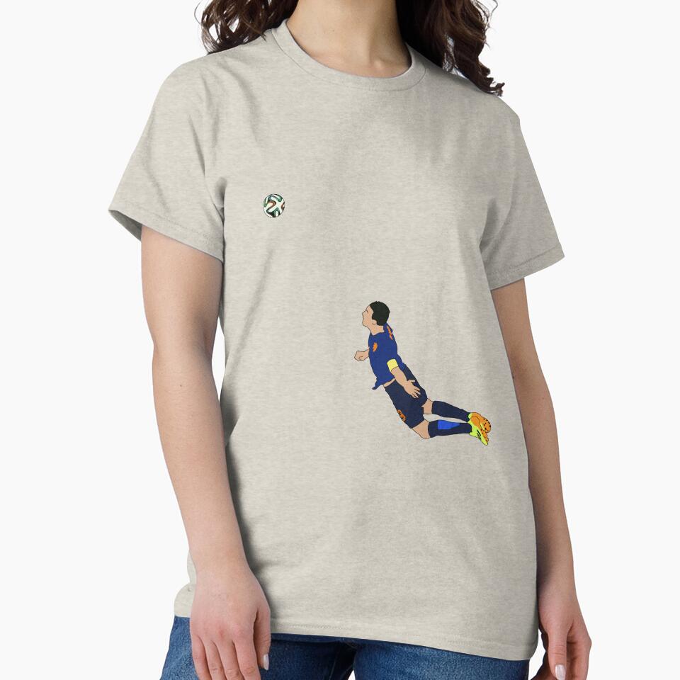 Robin Van Persie World Cup Header Minimalist by Hevding