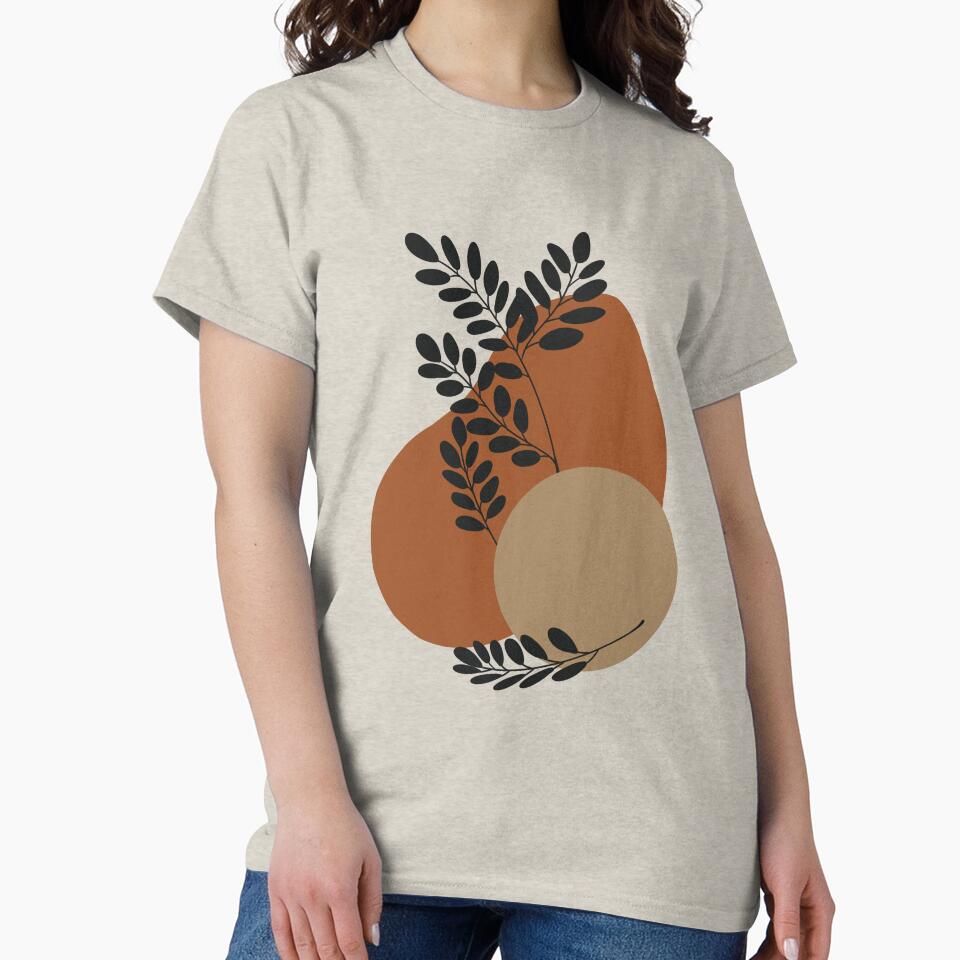 Boho Rock and Leaves Artwork by gracielynd