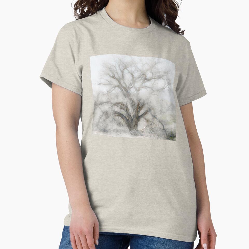 Desert Tree In Soft Oils by CarolM