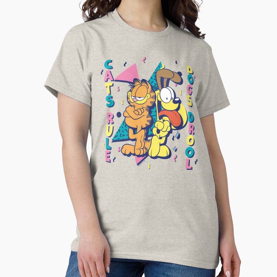 Garfield And Odie Cats Rule Dogs Drool by FifthSun