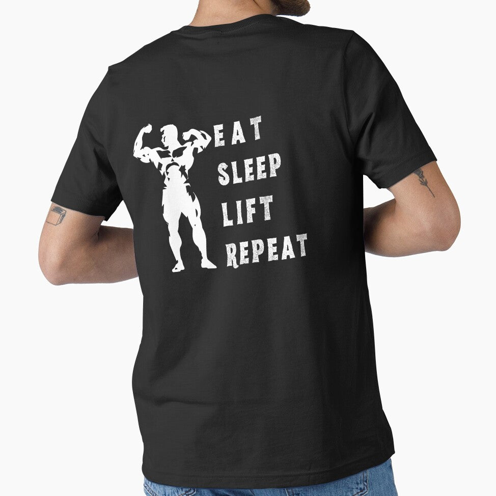 Eat, Sleep, Lift, Repeat: The Endless Cycle of Strength and Dedication by NaaEchDesign ⭐⭐⭐⭐⭐