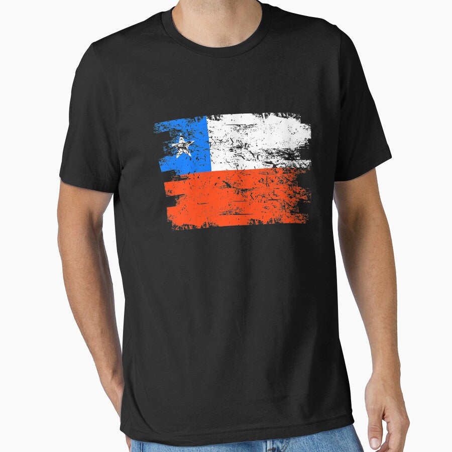 Chile Flag Gift Country Patriotic Travel Shirt Americas Light by threadsmonkey