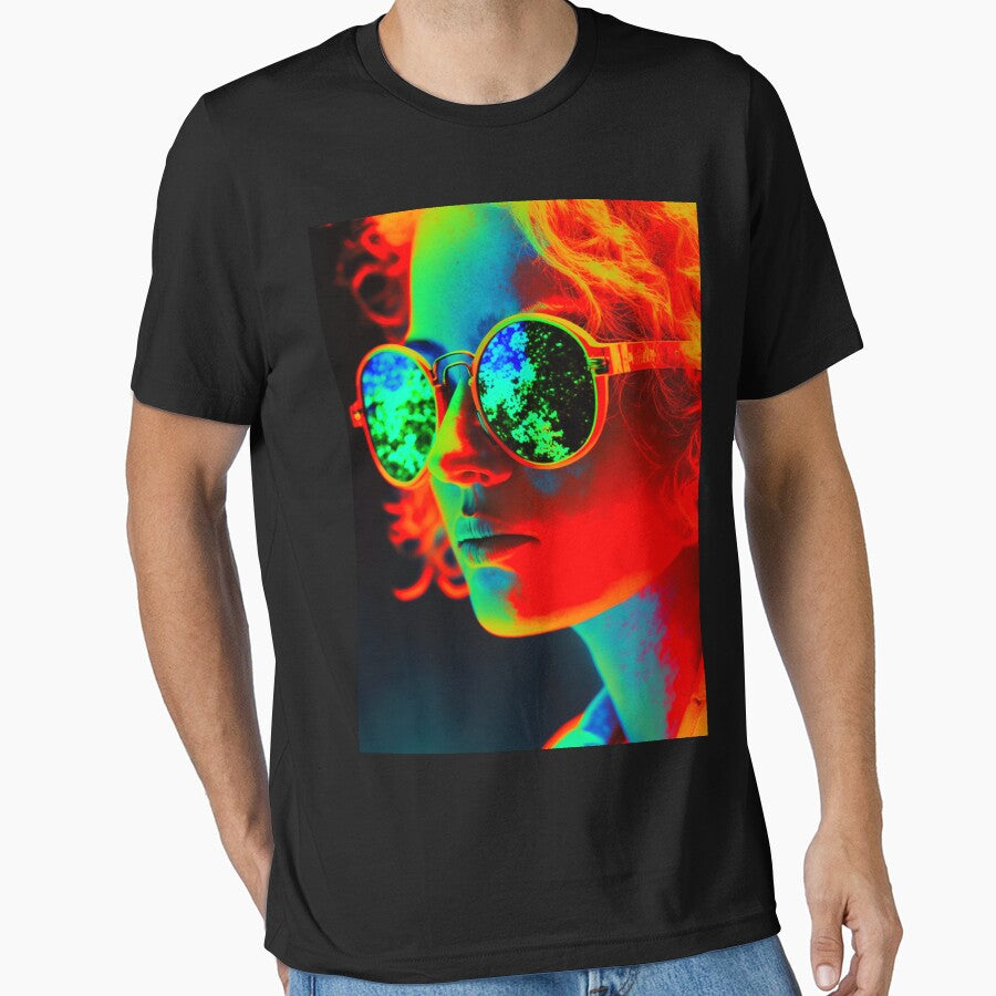 Thermography Girl in round glasses by RESToRAPTOR