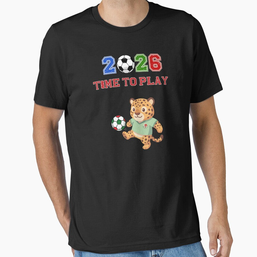 Mexico Soccer Jaguar Mascot 2026 Time To Play Football by area248