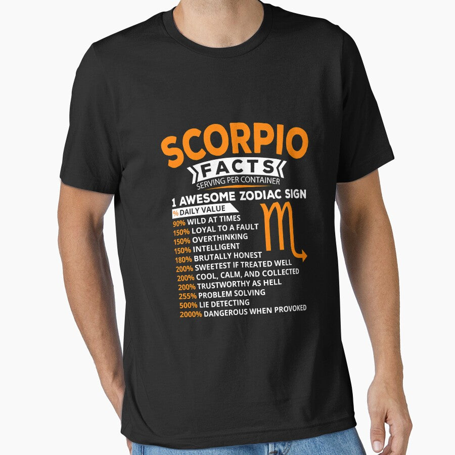 Funny Scorpio Birthday Long Sleeve Shirt Astrology Gift by isalvatore