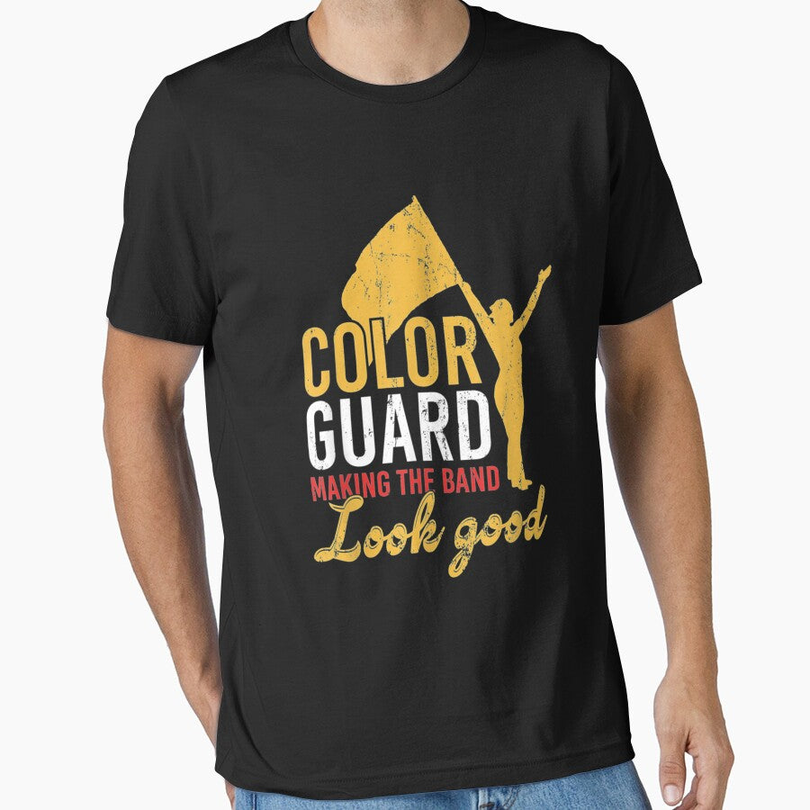 Making The Band Look Good Color Guard Long Sleeve T-Shirt by Declinedfisher
