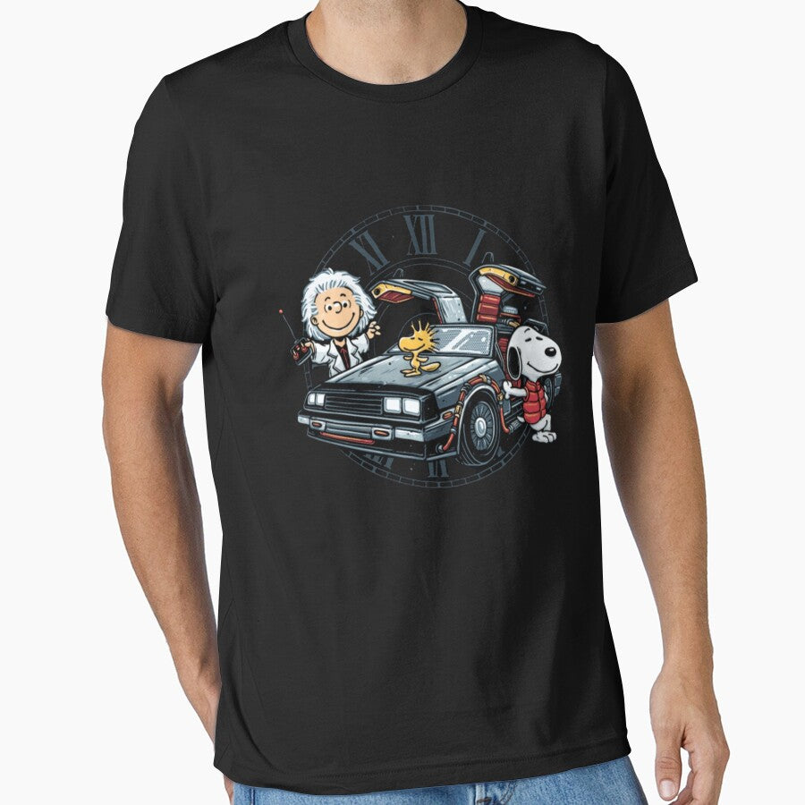 Back to the Future Time Travel Cartoon Parody Car by rsenugfreakri
