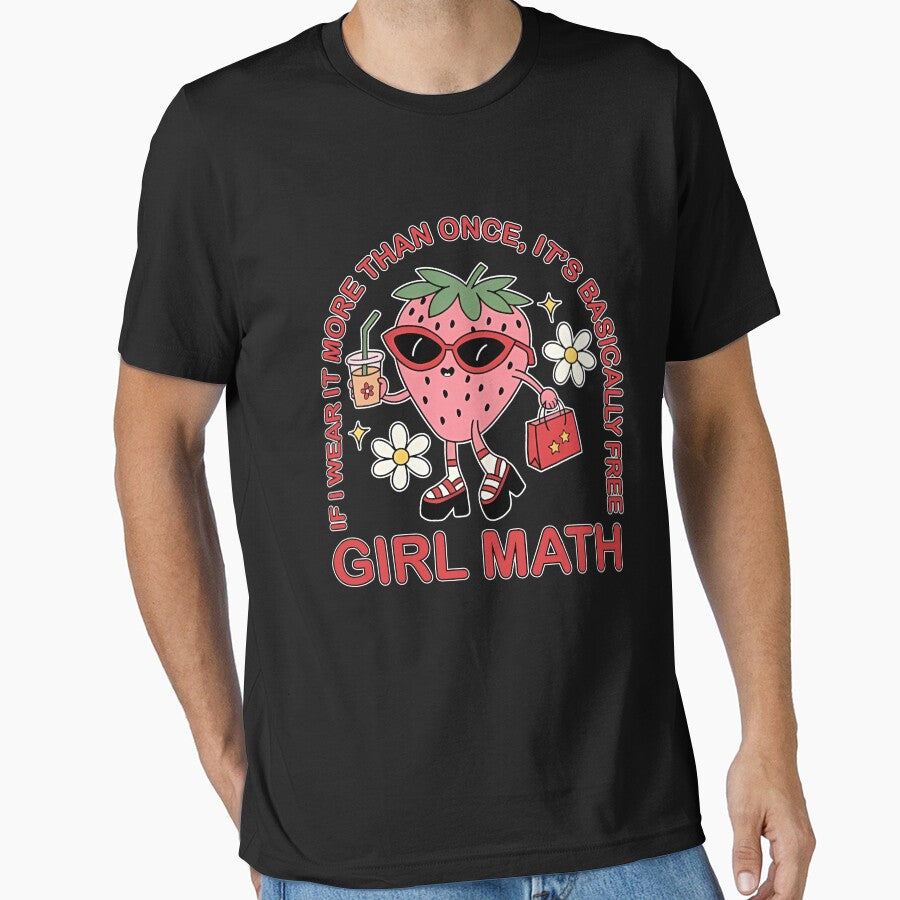Wear More Than Once It’s Free Girl Math Retro by jackedmone