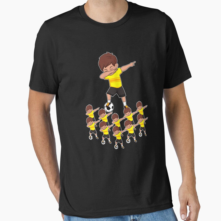 Awesome Soccer Player Yellow Soccer Sports Team Athletic Soccer Athlete Coach by VollLaser