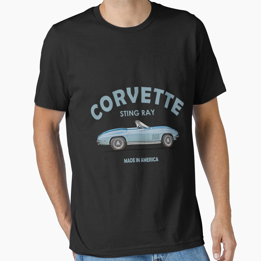 The 65 Vette Premium T-Shirt by ayeshadanaqws