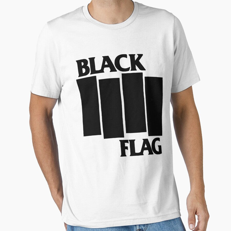Black Flag T-Shirt - Logo Logo by mohammed dahori
