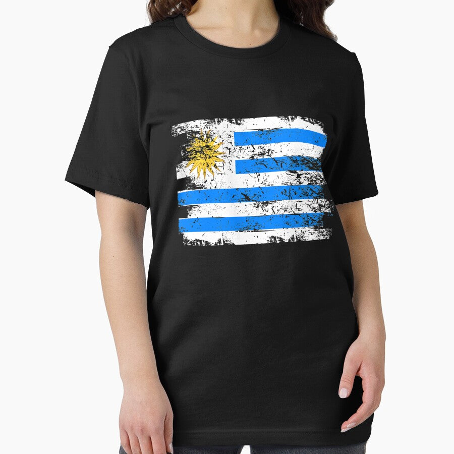 Uruguay Flag Gift Country Patriotic Travel Shirt Americas Light by threadsmonkey