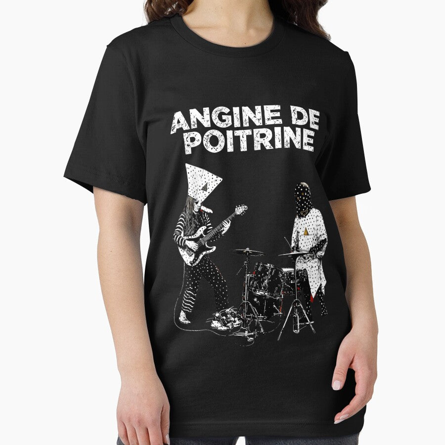 Angine de Poitrine Band Vintage Music by DVMavix