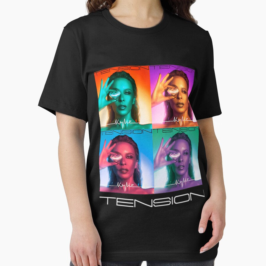 Colorful Album Grid Art For Music Loers For Kylie Minogue Fans by FlashpointMerch