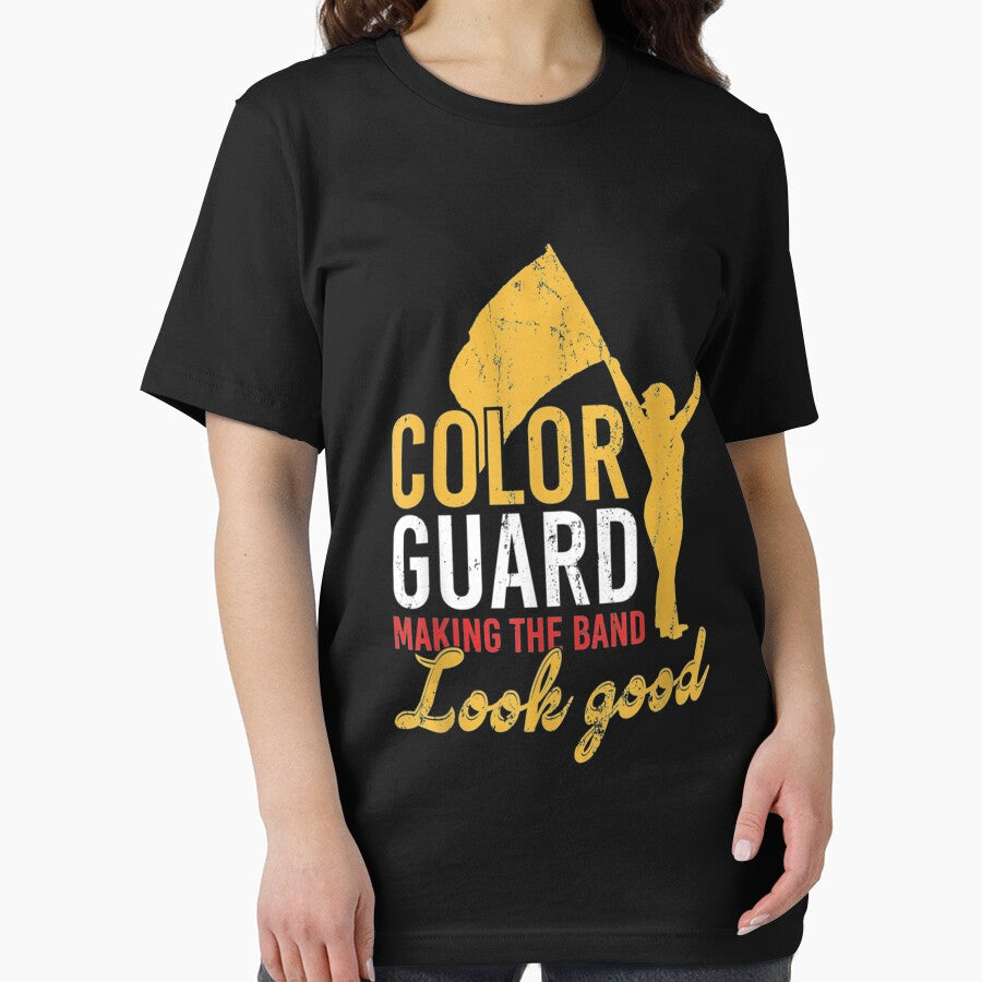 Making The Band Look Good Color Guard Long Sleeve T-Shirt by Declinedfisher