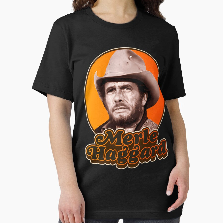 Retro Merle Haggard Legend Design - Copy by hervarnhocai