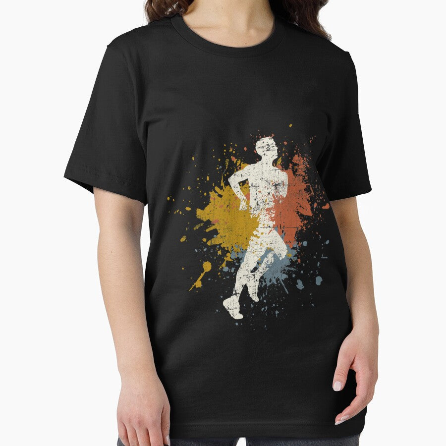 Running Marathon Runners Vintage Long Sleeve T-Shirt by monica45je