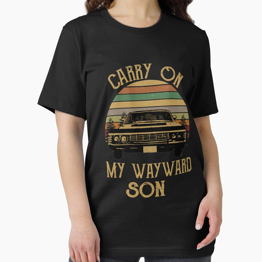 Carry On Wayward Son sunset vintage retro classic by bijaldemeatrice