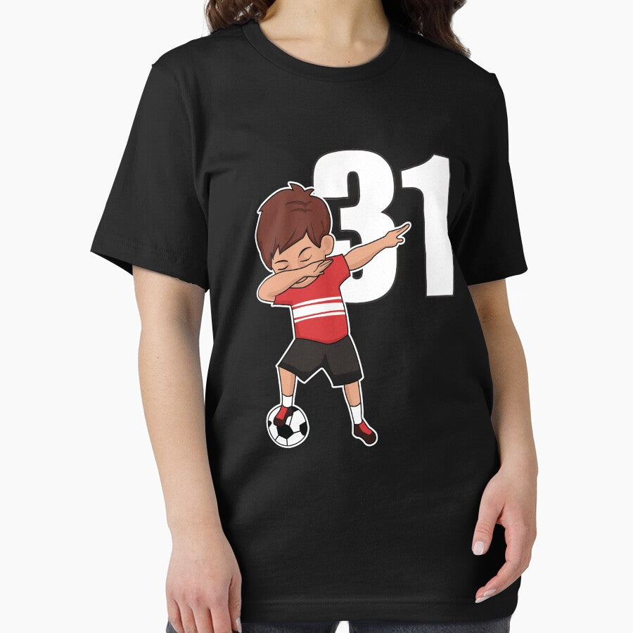 Awesome Soccer Player Number 31 Soccer Athlete Athletic Sports Team by VollLaser