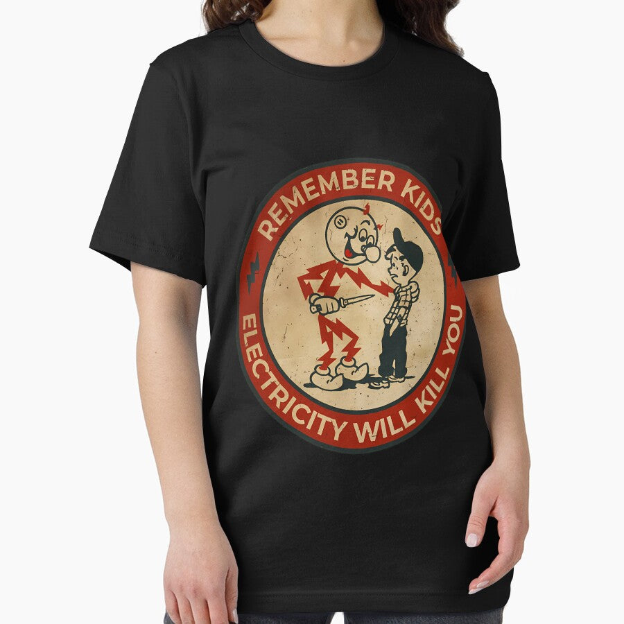 Electricity Will Kill You Kids Vintage by NXTRNDUSA2025