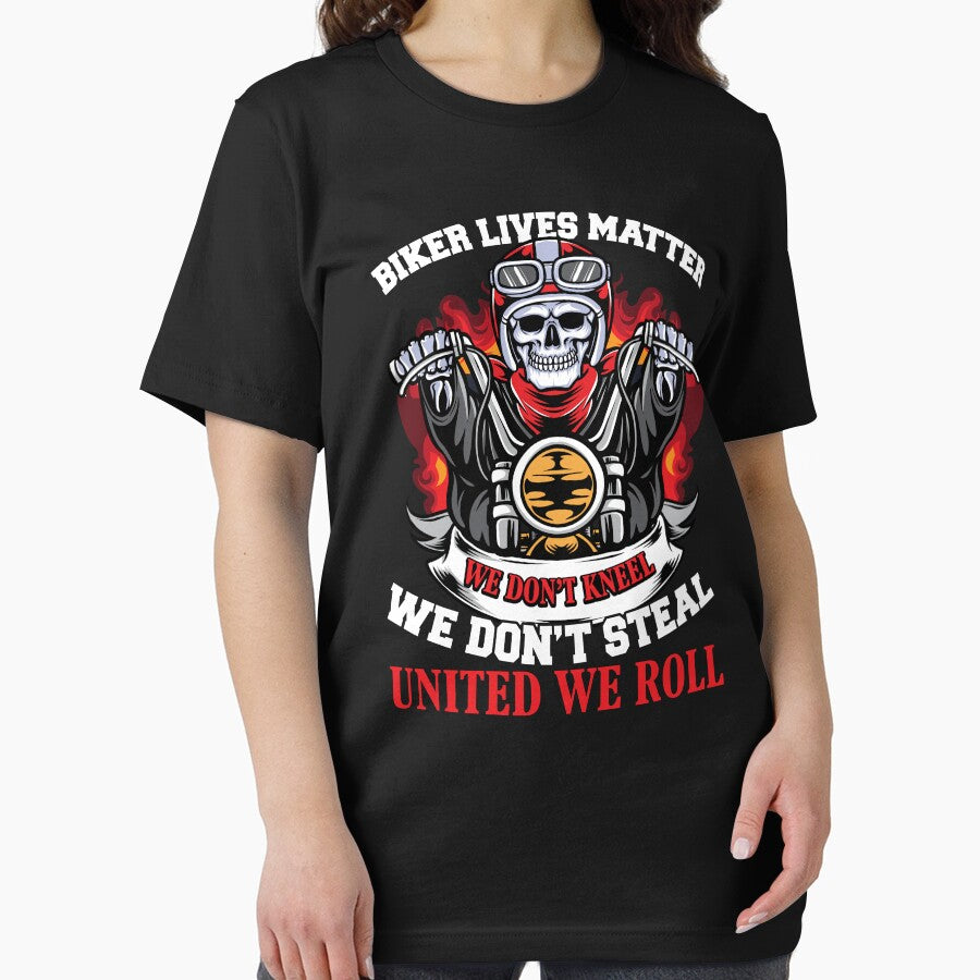 Biker Lives - Funny Gifts For Motorcycle Lovers by FanityPrints