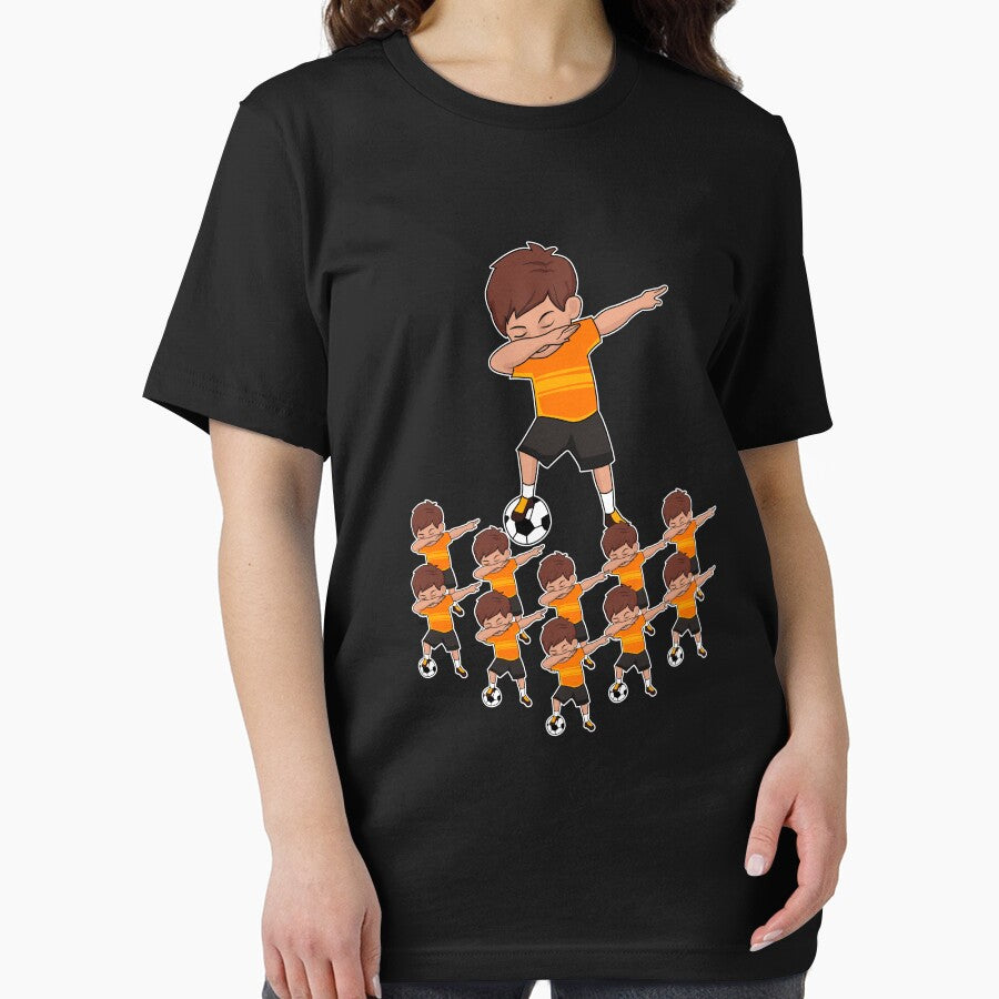 Awesome Soccer Player Orange Soccer Sports Team Athletic Soccer Athlete Coach by VollLaser