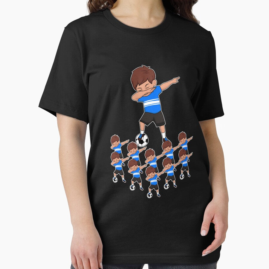 Awesome Soccer Player Blue Soccer Sports Team Athletic Soccer Athlete Coach by VollLaser