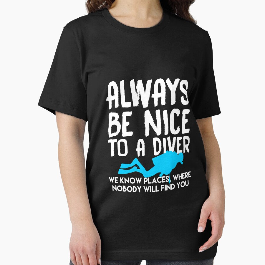 Funny Scuba Diving Long Sleeve Shirt For Divers by zerniakcor
