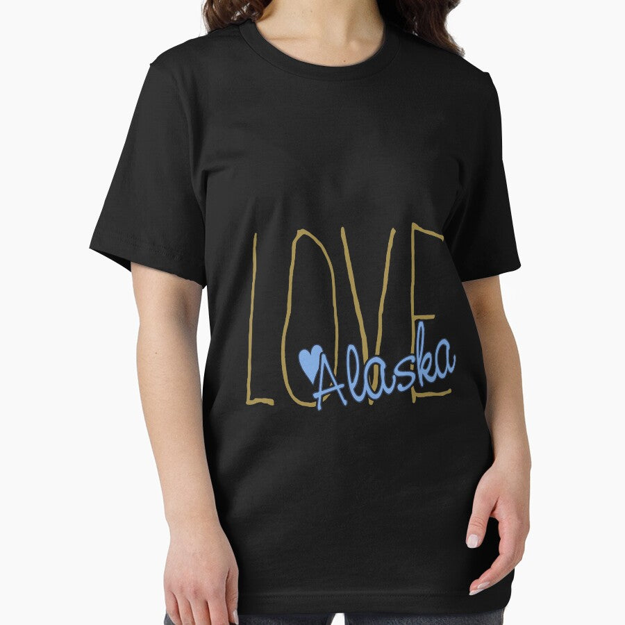 I love Alaska Long Sleeve T-Shirt by learkemili