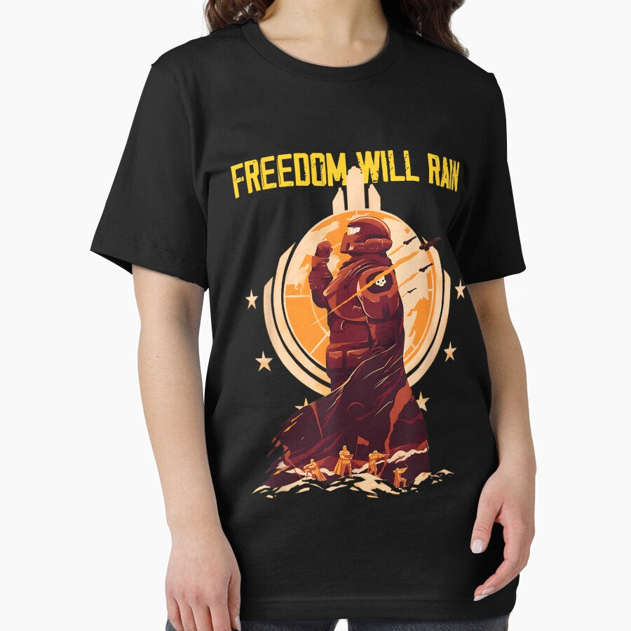 Freedom Will Rain Hell of Diver Helldiving Lovers Outfit by studiopekepeke