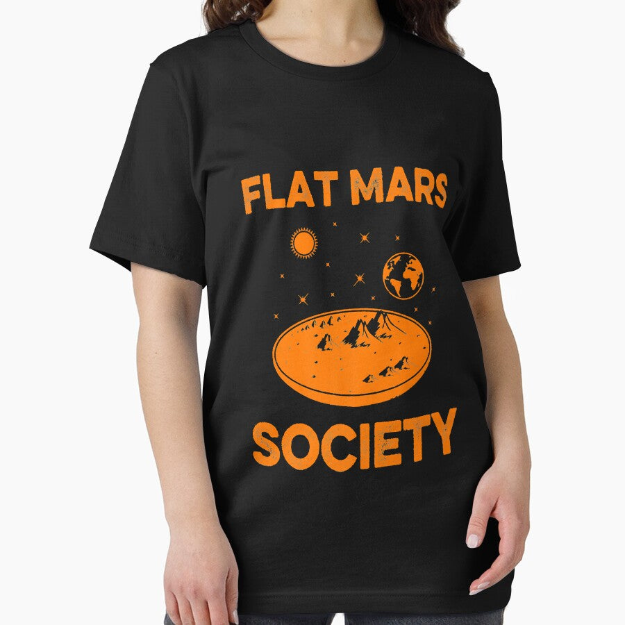 flat mars society Premium T-Shirt by Lukifo-Caster