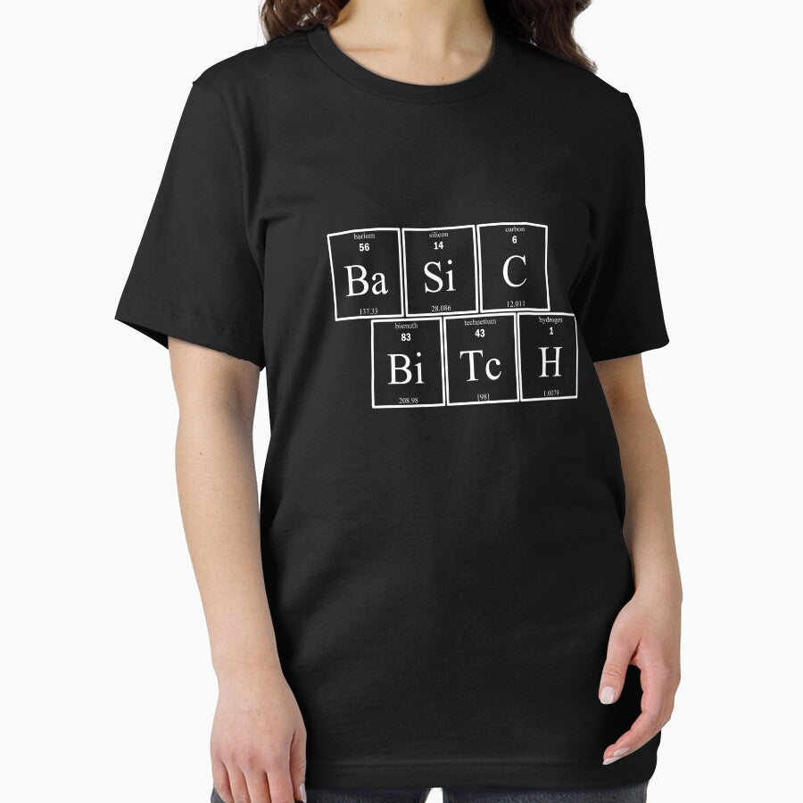 Basic Bitch (white) by triforkce