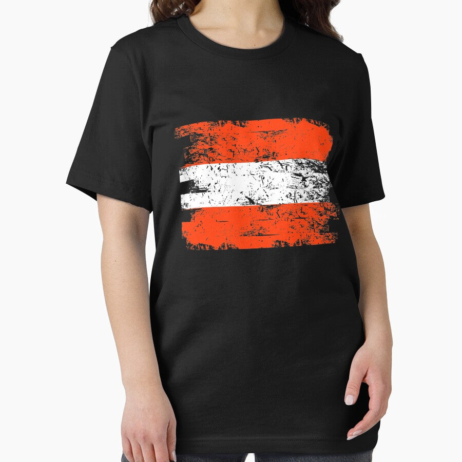 Austria Gift Country Flag Patriotic Travel Shirt Europe Light by threadsmonkey