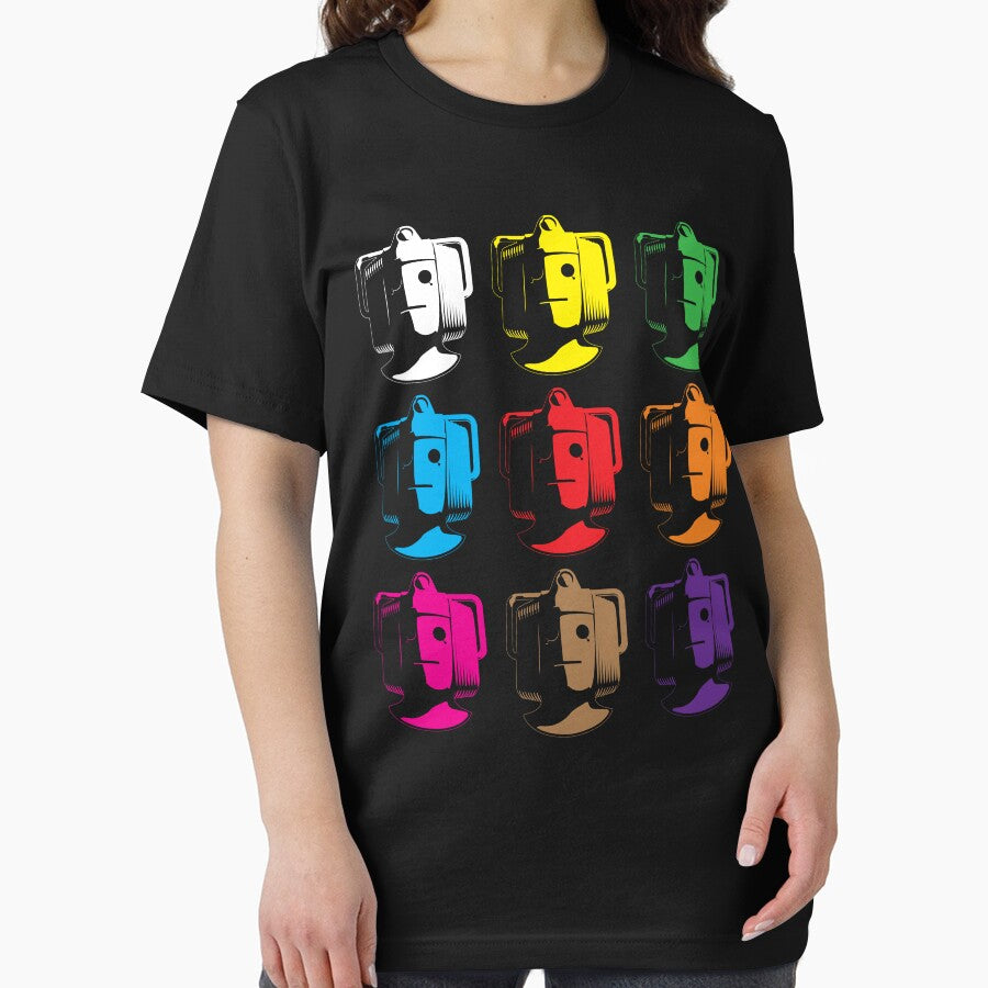 Cyberman pop art by Rob Stephens