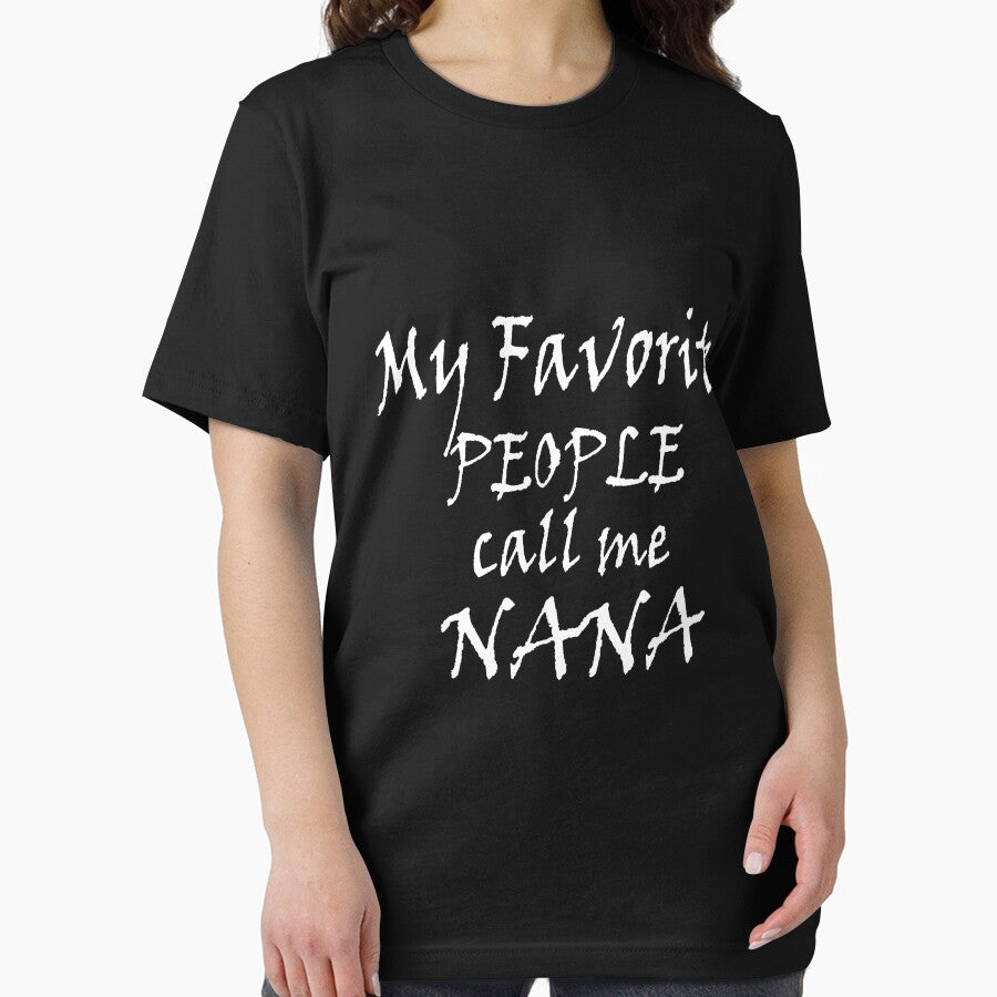 My Favorite People call me NANA:, Grandma Shirt,anniversary gift,Christmas Gift for Nana, Mothers Day, Pregnancy Announcement, Best Nana by upstyle